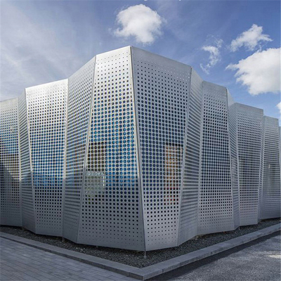 Perforowany aluminiowy panel okładzinowy 300x1200mm Aluminiowe panele elewacyjne