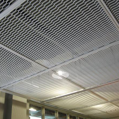 Rozszerzony panel sufitowy z siatki metalowej 600x1200 Dekoracyjne panele siatkowe