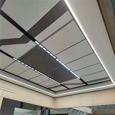 1,2x2,4m kompozytowy panel warstwowy Powłoka PVDF Płytki sufitowe o strukturze plastra miodu