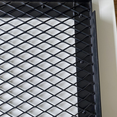 Nowoczesny aluminiowy metalowy hak sufitowy na panelu siatkowym o grubości 20x40mm 2,0 mm