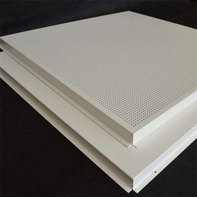 595x595 Aluminiowy panel sufitowy Stal ocynkowana układana w płytce sufitowej