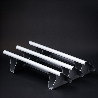 Rolowane poziome aluminiowe żaluzje w kształcie litery C o szerokości 85 mm