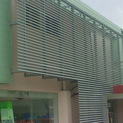 85 mm Aluminiowy żaluzje przeciwsłoneczne