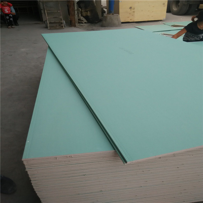 Płyta gipsowo-kartonowa o grubości 12,5 mm 1200x1800 Zwykły wzór w kolorze zielonym