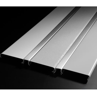 Ognioodporna listwa U Aluminiowy metalowy sufit o grubości 0,8 mm