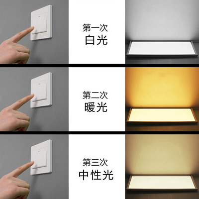 3 + 3W Koronkowa dwukolorowa lampa sufitowa LED o średnicy 105 mm