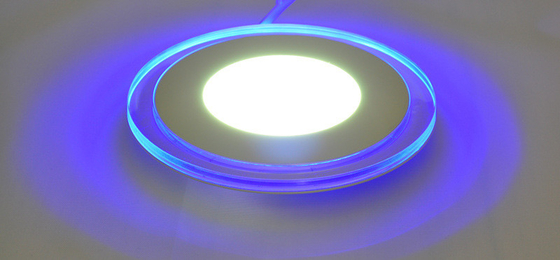Oświetlenie sufitowe LED o średnicy 145 mm Lumen 90 lm / W i 6 + 3 W Koronkowy dwukolorowy panel