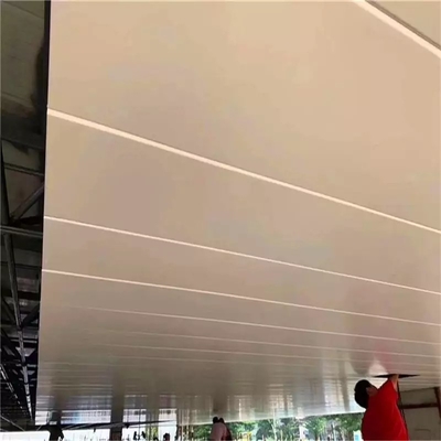 lotniska Aluminiowa metalowa listwa sufitowa H 400 mm Łatwy do demontażu
