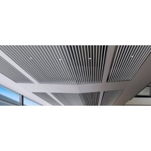 Ognioodporny ekran Aluminiowy metalowy sufit 200x3000mm łatwe do czyszczenia