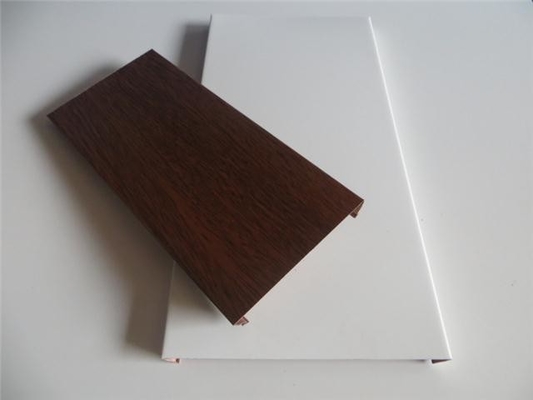 185x3000mm U Strip Aluminiowy metalowy sufit Możliwość dostosowania Kolor Lekki