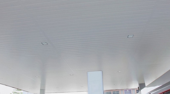 Wodoodporny sufit ze stopu aluminium H do centrum handlowego