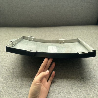 Czarny kolor Wykończenie linii włosów Aluminiowy panel okładzinowy o grubości 2,85 mm