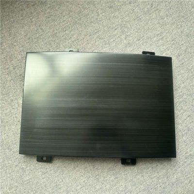Czarny kolor Wykończenie linii włosów Aluminiowy panel okładzinowy o grubości 2,85 mm