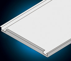 Aluminiowy hak o wysokiej twardości na suficie 1500 * 4000 * 25 mm do stacji metra