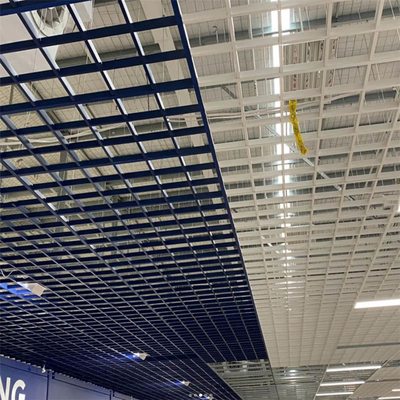 600x1200mm Aluminiowy sufit typu T z otwartymi komórkami i strukturą T15