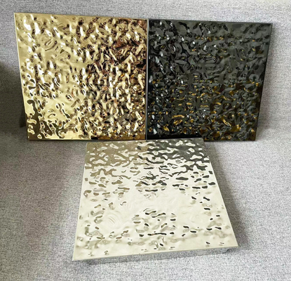 30mm aluminiowy sufit metalowy ze stali ocynkowanej hak do falowania wody na suficie 600 * 1320mm