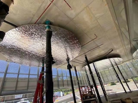 30mm aluminiowy sufit metalowy ze stali ocynkowanej hak do falowania wody na suficie 600 * 1320mm