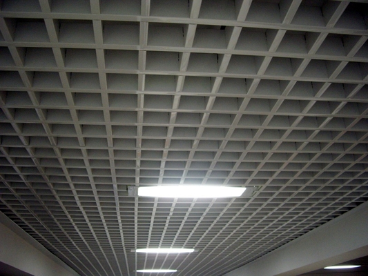 Wodoodporny sufit aluminiowy pochłaniający dźwięk dla stacji metra