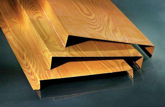 Aluminiowy sufit H o wysokości 30 mm do stacji metra Ognioodporny