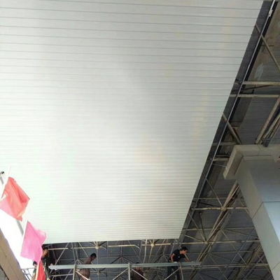 Ognioodporny aluminiowy sufit C Strip do dekoracji centrum handlowego