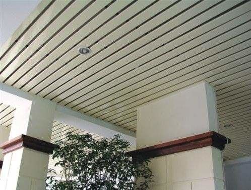 85mm aluminiowy metalowy sufit do basenu Aluminiowy panel sufitowy w kształcie litery U