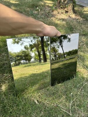 Płytki sufitowe ze stali nierdzewnej 600x600 Lustro Układane Akustyczne płytki sufitowe