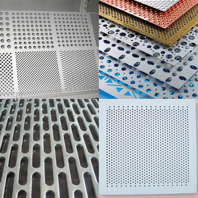 Niestandardowe panele aluminiowe z perforowaną fasadą PVDF panele aluminiowe do fasad