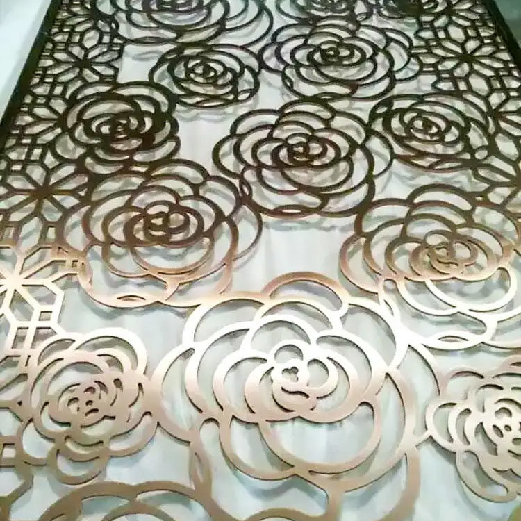 Zindywidualizowany panel cięcia laserowego metalowego PVDF Perforated Wall Panel