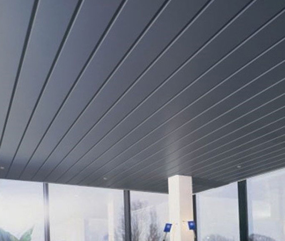 G Strip 0,5 mm Aluminiowe metalowe panele sufitowe o szerokości 100 mm Malowane proszkowo