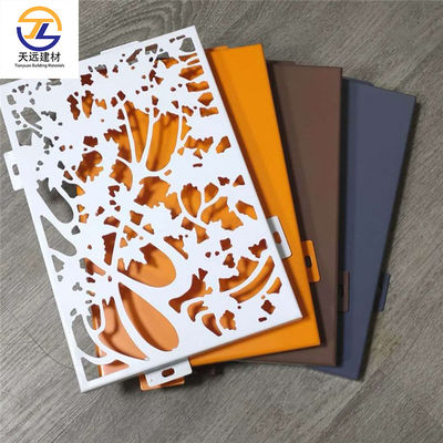 Lekki anodowany aluminiowy panel ogrodzeniowy Dekoracyjna konstrukcja drewna Acp Sheet 5mm