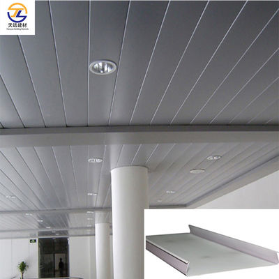 Powłoka powlekany aluminium metalowy sufit izolacja cieplna Biuro budynek aluminium sufit sufit